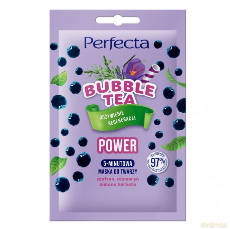 Perfecta Bubble Tea 5-Minutowa Maska do twarzy Power - odżywienie i regeneracja 10 ml