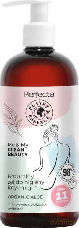 Perfecta Planet Essence Me&My Clean Beauty Naturalny Żel do higieny intymnej Organic Aloe 400 ml