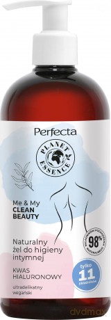 Perfecta Planet Essence Me&My Clean Beauty Naturalny Żel do higieny intymnej z Kwasem Hialuronowym 400 ml