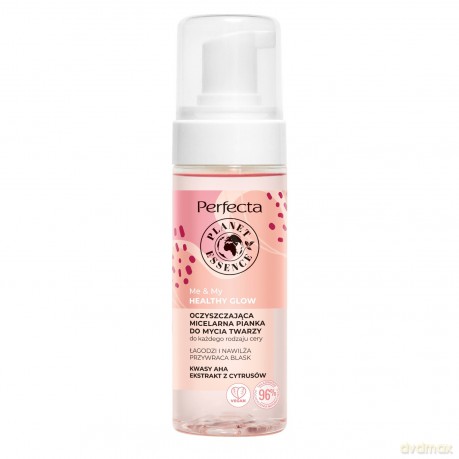 Perfecta Planet Essence Me&My Healthy Glow Oczyszczająca Micelarna Pianka do mycia twarzy 160 ml
