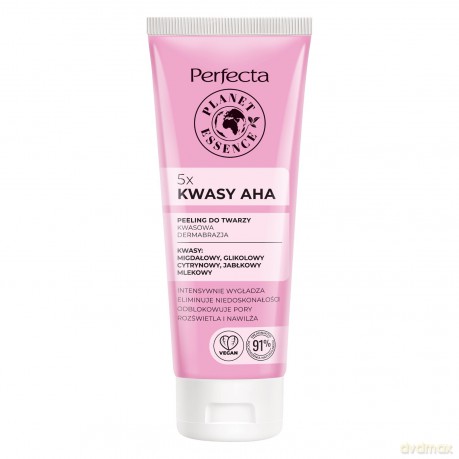 Perfecta Planet Essence Peeling do twarzy Kwasowa Dermabrazja - 5x Kwasy AHA 75 ml