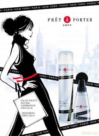 Pret A Porter Zestaw prezentowy (woda toaletowa 50 ml + dezodorant spray 200 ml)