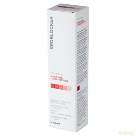 REDBLOCKER Krem do skóry wrażliwej i naczynkowej na noc 50 ml