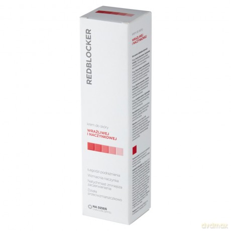 REDBLOCKER Krem do skóry wrażliwej i naczynkowej SPF15 na dzień 50 ml
