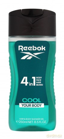REEBOK Cool Your Body Żel pod prysznic 4in1 dla mężczyzn 250 ml