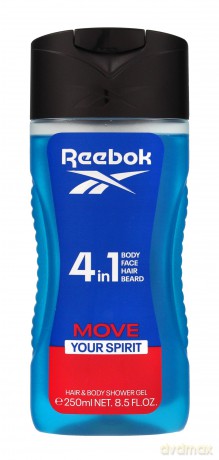 REEBOK Move Your Spirit Żel pod prysznic 4in1 dla mężczyzn 250 ml