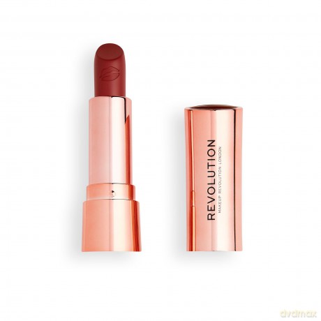 REVOLUTION Szminka Satin Kiss Lips Heart Race#