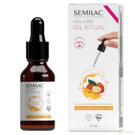 SEMILAC Nail Care Oil Ritual Odżywczy Olejek do paznokci i skórek 11 ml