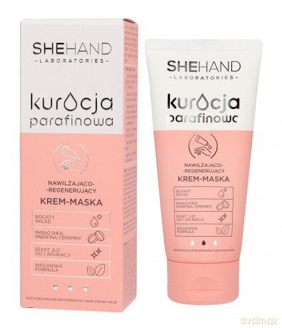 SheHand Kuracja Parafinowa Nawilżająco - Regenerujący Krem-Maska do dłoni 75 ml