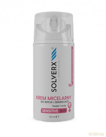 SOLVERX Sensitive Skin Krem micelarny do demakijażu 100 ml