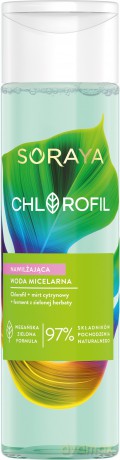 Soraya Chlorofil Nawilżająca Woda micelarna do młodej cery 250 ml