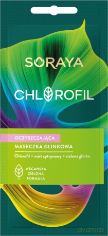 Soraya Chlorofil Oczyszczająca Maseczka glinkowa do młodej cery 8 ml