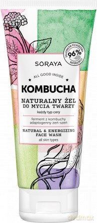 Soraya Kombucha Naturalny Żel do mycia twarzy - każdy rodzaj cery 150 ml