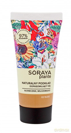 Soraya Plante Naturalny Podkład dopasowujący się nr 02 Nude 30 ml