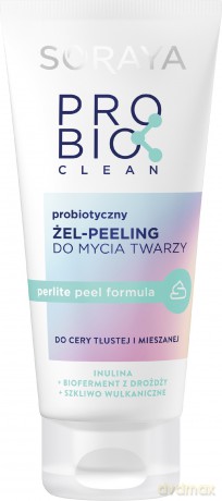 Soraya Probio Clean Probiotyczny Żel-peeling do mycia twarzy do cery tłustej i mieszanej 150 ml
