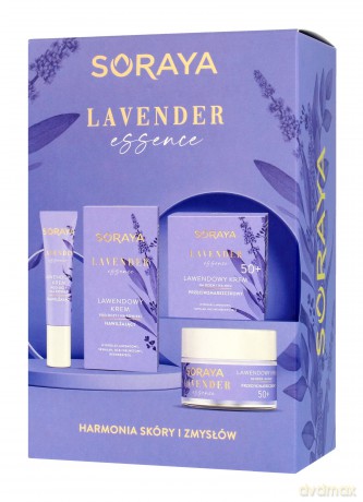 Soraya Zestaw prezentowy Lavender Essence (Krem na dzień i noc 50 ml+ Krem pod oczy 15 ml)