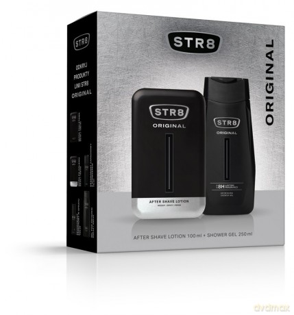 STR 8 Original Zestaw prezentowy (woda po goleniu 100 ml+żel pod prysznic 250 ml)