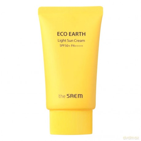 The SAEM Eco Earth Lekki Krem przeciwsłoneczny SPF50+ 50 ml