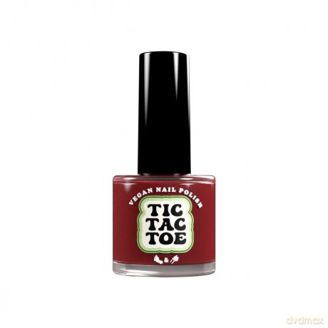 TIC TAC TOE Wegański Lakier do paznokci #12 Bitter Sweet Chestnut 5 ml