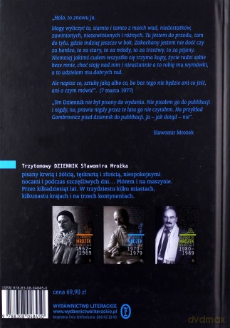 Dziennik tom 2 1970-1979 - Sławomir Mrożek [KSIĄŻKA]
