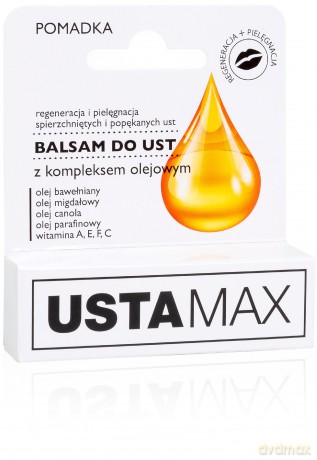 UstaMax Balsam do ust z kompleksem olejowym 4.9g