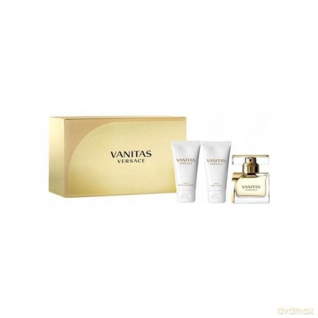 Versace Zestaw prezentowy Vanitas (woda perfumowana 50 ml+balsam do ciała 50 ml+żel pod prysznic 50 ml)