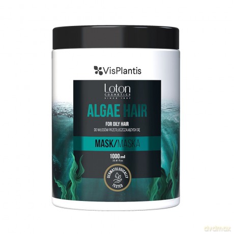 Vis Plantis Loton Maska z algami do włosów przetłuszczających się - Algae Hair 1000 ml