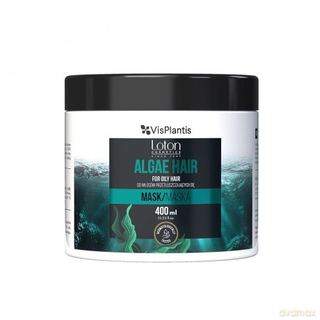 Vis Plantis Loton Maska z algami do włosów przetłuszczających się - Algae Hair 400 ml