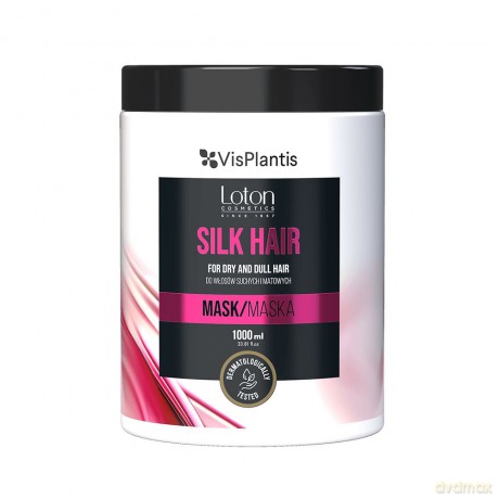 Vis Plantis Loton Maska z jedwabiem do włosów suchych i matowych - Silk Hair 1000 ml