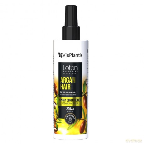 Vis Plantis Loton Odżywka w sprayu z arganem do włosów cienkich i osłabionych - Argan Hair 200 ml