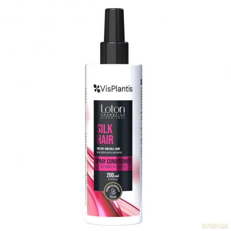 Vis Plantis Loton Odżywka w sprayu z jedwabiem do włosów suchych i matowych - Silk Hair 200 ml