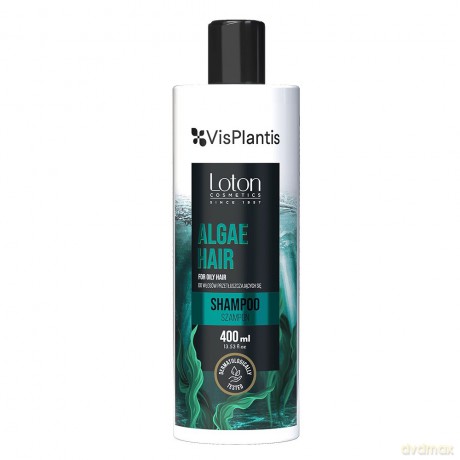 Vis Plantis Loton Szampon z algami do włosów przetłuszczających się - Algae Hair 400 ml
