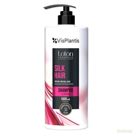 Vis Plantis Loton Szampon z jedwabiem do włosów suchych i matowych - Silk Hair 1000 ml