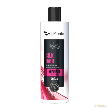Vis Plantis Loton Szampon z jedwabiem do włosów suchych i matowych - Silk Hair 400 ml