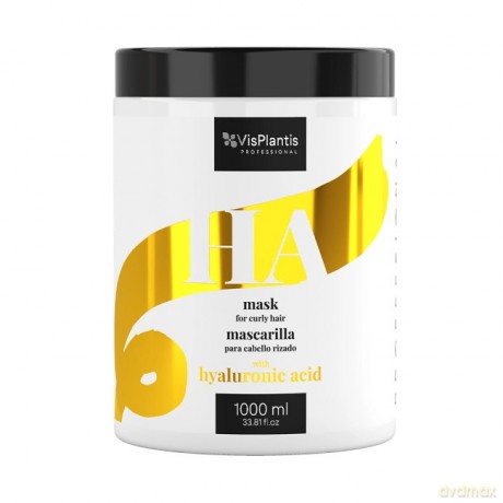 Vis Plantis Professional Maska do włosów kręconych z Kwasem Hialuronowym 1000 ml