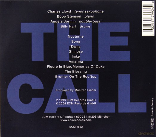 Charles Lloyd: The Call (Touchstones) [CD]