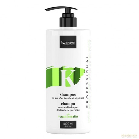 Vis Plantis Professional Szampon do włosów po keratynowym prostowaniu - Vegan Keratin 1000 ml