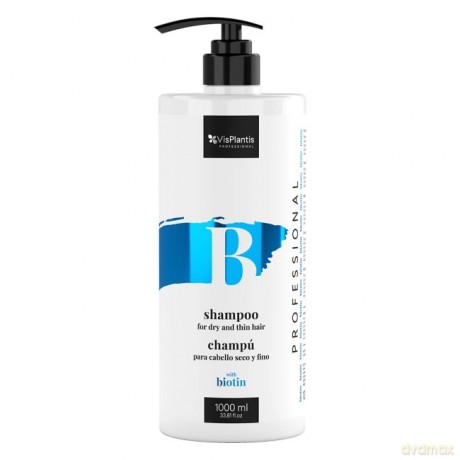 Vis Plantis Professional Szampon do włosów suchych i cienkich z Biotyną 1000 ml
