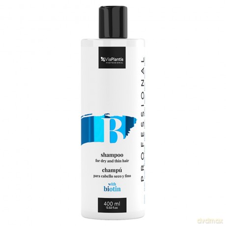 Vis Plantis Professional Szampon do włosów suchych i cienkich z Biotyną 400 ml