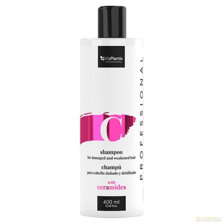 Vis Plantis Professional Szampon do włosów zniszczonych i osłabionych z Ceramidami 400 ml