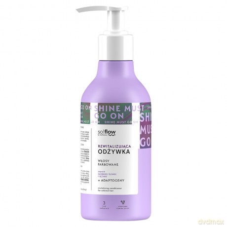 Vis Plantis So!Flow Rewitalizująca Odżywka - do włosów farbowanych 400 ml