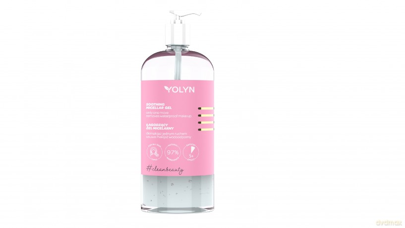 YOLYN #cleanbeauty Żel micelarny Łagodzący 500 ml