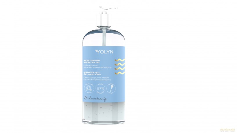 YOLYN #cleanbeauty Żel micelarny Nawilżający 500 ml