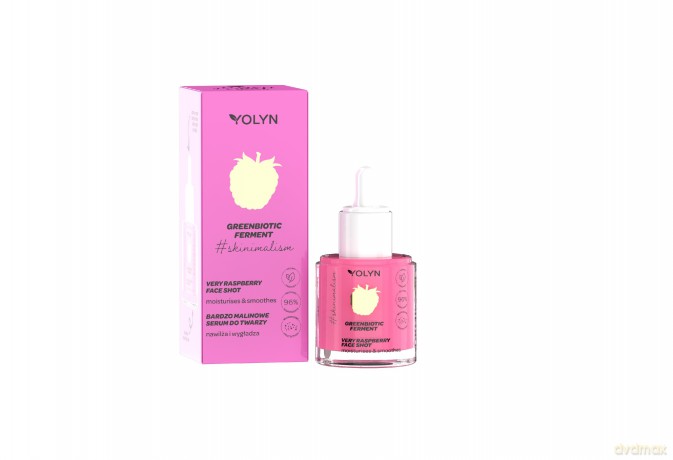 YOLYN Greenbiotic Ferment Bardzo Malinowe Serum do twarzy 20 ml
