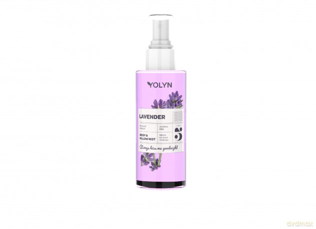 YOLYN Mgiełka do ciała i pościeli Lavender (Lawenda) 200 ml
