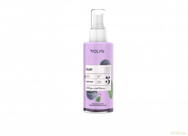 YOLYN Mgiełka do ciała Plum (Śliwka) 200 ml