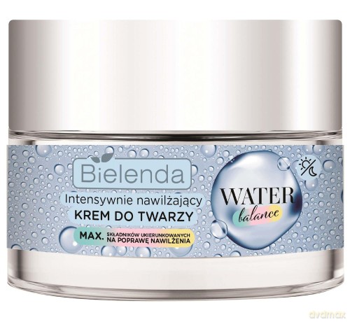 Bielenda Water Balance Intensywnie Nawilżający Krem do twarzy na dzień i noc 50 ml
