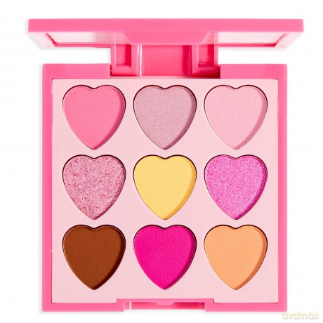I Heart Revolution Heartbreakers Paletka cieni do powiek (9) Candyfloss