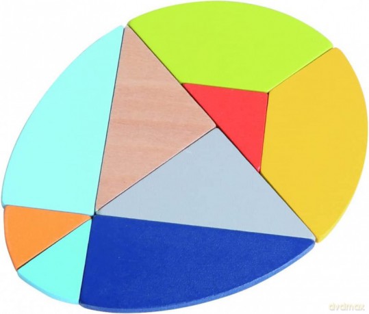 Gra układanka Jajko tangram w puszce [GRA]