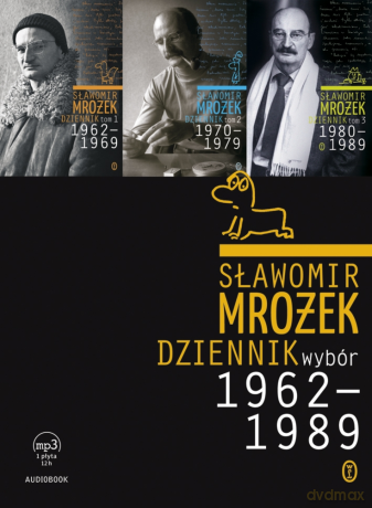 Dziennik 1962-1989. wybór Tadeusz Nyczek - Sławomir Mrożek (digipack) [AUDIOBOOK] [CD-MP3]
